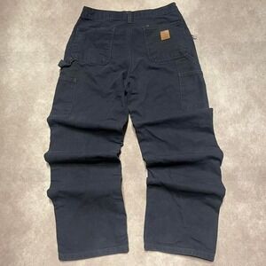 Vintage Carhartt Workwear Navy Pants